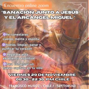 Online: Encuentro de Sanación junto a Jesús y el Arcángel Miguel