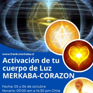 Taller Online:    Corazon - Merkaba: Activación Cuerpo de Luz